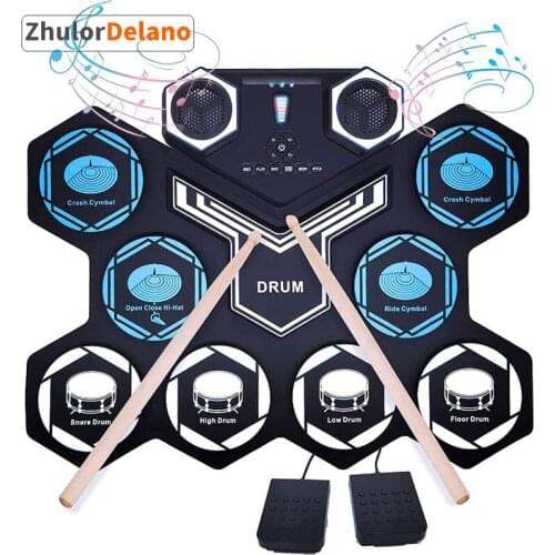 Барабаны электронные ZhulorDelano China At AliExpress