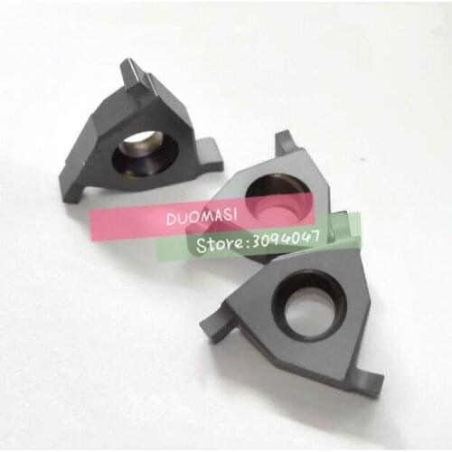 10PCS 16IR/EL 0.8/1.0/1.2/1.4/1.5/1.6/1.8/2.0mm.carbide turning insert ,Cutting inserts,slot blade,for Grooving Holder SER /SNL