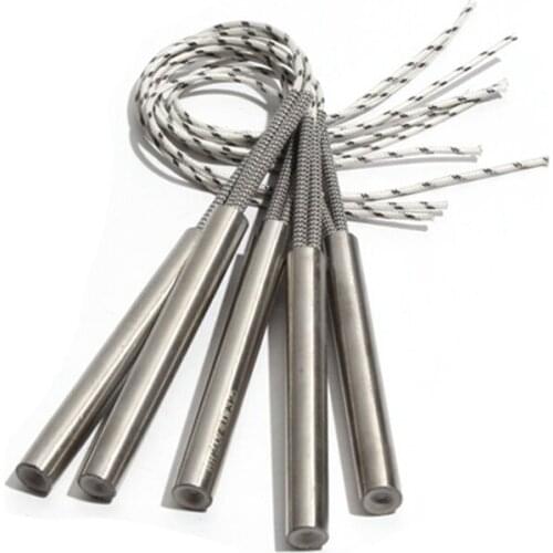 2PCS 13mm 165~185mm Single Head Dual Heater 316 Stainless Steel Mould Heating Element for Water 870W/900W/930W/950W/980W