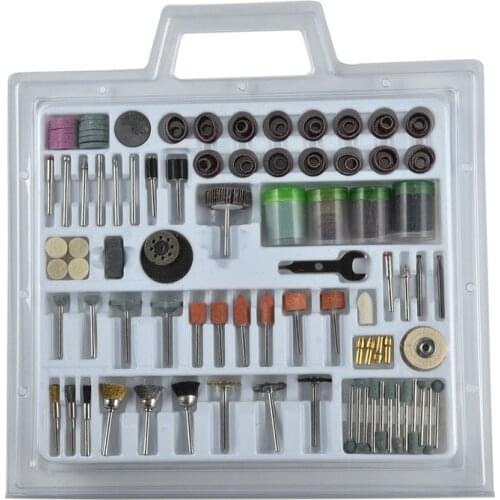 216Pcs Rotary Tool Accessory Kit Sanding Polishing For Proxxon Dremel Rotary Tools --1/8" (3mm) Shank