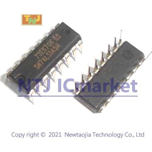5 PCS SN74LS145N DIP-16 74LS145 74LS145N BCD-To-Decimal Decoders / Drivers 16-PDIP Chip IC