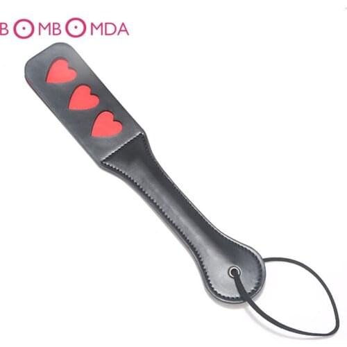 6 Styles Slave Bitch Slut Flog Spank Paddle Beat Submissive Slave BDSM Kinky Fetish Whip Sluts Paddles Adult Sex Toys