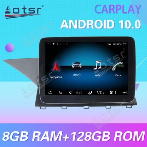 For MERCEDES-BENZ GLK X204 2008-2012 8.4 Inch Android 10 Wireless Carplay Car Multimedia Radio Player GPS Navigation Stereo