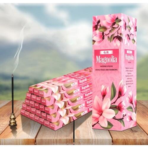 Magnolia India Incense Aroma Incense Stick A Big Box Natural Spices Sleep Health Yoga Smell Relax Incense Sticks Home Decor