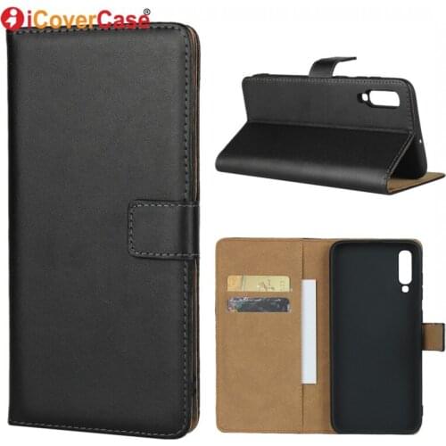 For Samsung Galaxy A70 Case Leather Wallet Soft Silicon Cover Shell Flip Case For Samsung A70 Mobile Phone Accessory 6.7 inch