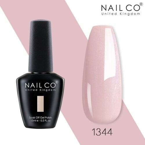 NAILCO White Red Pink Colors Series 15ml Semi Permanent Nail Gel Varnish Polish Soak Off UV Nail Art Gel Nail Polish Gel Lacquer
