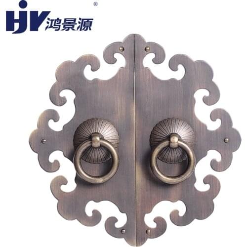 HJY Classic Vintage Cabinet Handle Wardrobe Desk Door Pull Antique Style Wardrobe Drawer Handle Furniture Cupboard Pulls B016