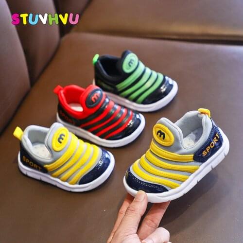 Toddler Kids Shoes Mesh Breathable Boys Sports Shoes Spring Autumn New Soft Bottom Non-slip Girls Sneakers Child Running Shoes