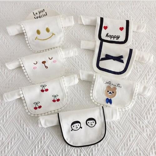 Baby Sweat Towel High Quality Infant Soft sweat-insulating back towel back dry Wipe cloth cute baby back gauze absorb towels