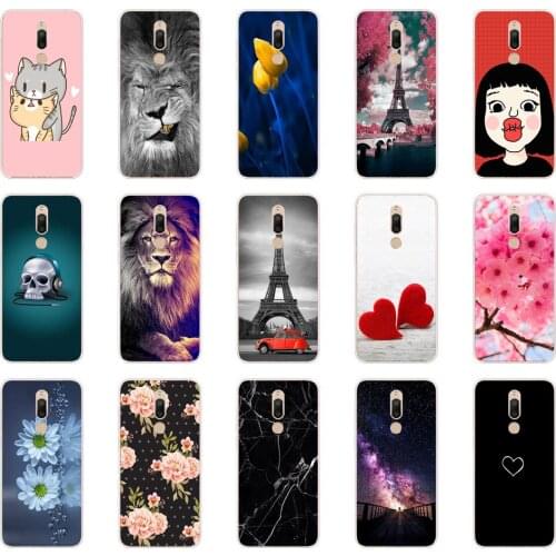 For Meizu M6 M6T Case Soft TPU Silicon Back Cover For Meizu M6 Case M6T Rose Print Phone Case Coque Para