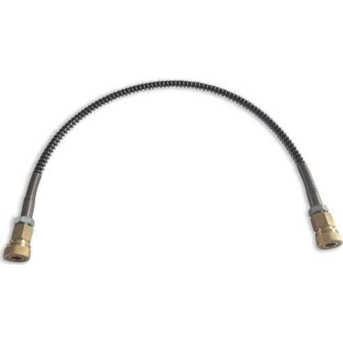 AC10030 Paintball High Pressure Hose with Spring Wrapped for Pneumatics Equipment 50cm/1m Long M10*1 x M10*1 Male thread ACECARE