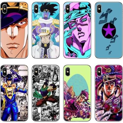Silicone Case Coque For Xiaomi Mi 9 8 SE Pro A2 Lite 6X 5 4 A3 A1 Note Max Mix 2 3 Pocophone F1 TPU Cover JoJo Bizarre Adventure