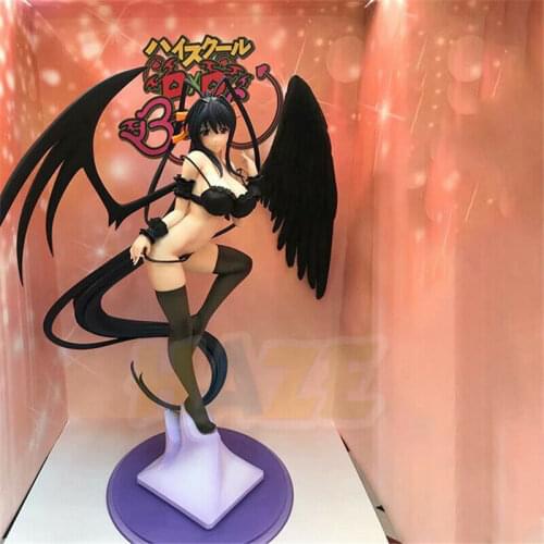 High School DxD BorN: Akeno Himejima Swimsuit PVC Action Figure Toy Model Collection Anime Figure Toys Doll 30cm In Box