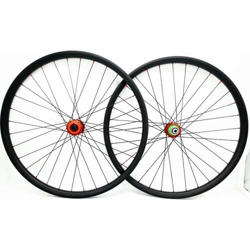29er carbon disc mtb wheels tubeless AM 35x25mm internal 29mm asymmetry mtb wheelse 29 carbon wheels Hope 4 boost 110 148