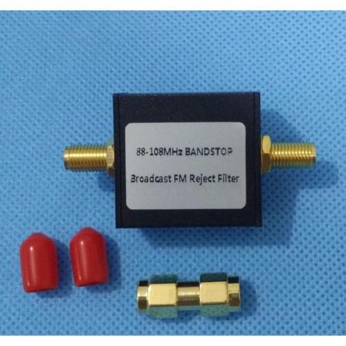 1PC Broadcast FM Band Stop Filter 88 - 108 MHz FM Trap for SDR rtl std hackrf bandstop piswords