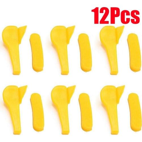 Useful Insert rim protector Equipment Kits 12pcs set Accessory Yellow Demount