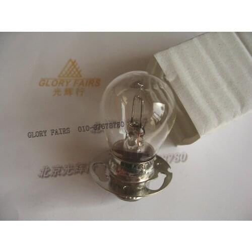 1460X 6.5V2.75A DC lamp,Leica microscope 313305 lights,6.5V 2.75A P30D,to 1460 bulb,Horizontal filament