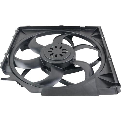 AP03 400W New Radiator Cooling Fan Assembly 17113452509 17113414008 for BMW X3 E83 2004-2010