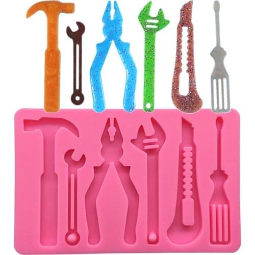 Hardware Tool Silicone Mold Resin Tools Sugarcraft Chocolate Cupcake Baking Mould Fondant Cake Decorating Tools