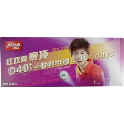 30x DHS D40+ 1-Star White Table Tennis Ping Pong Balls