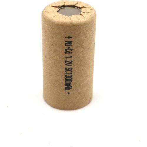 C&P Ni CD SC1300mAh 1pcs ni-cd 1.3Ah nicd batteries 1.2v rechargeable battery batery discharge rate 10C-15C bateria recargable