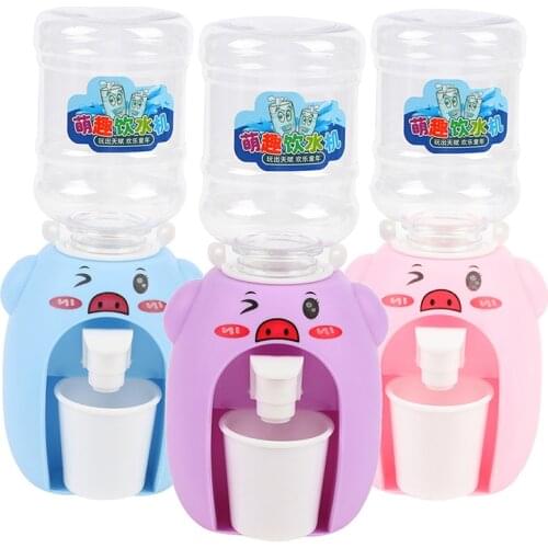 Mini Drink Water Dispenser Toy Kitchen Play House Toys Kids Kitchen Toys For Children Game Toy Role Play Children Toys Kids Gift