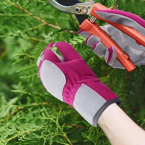 Long Gardening Gloves Rose Pruning Thorn Proof Garden Gloves with Long Forearm Protection Gauntlets Unisex C1