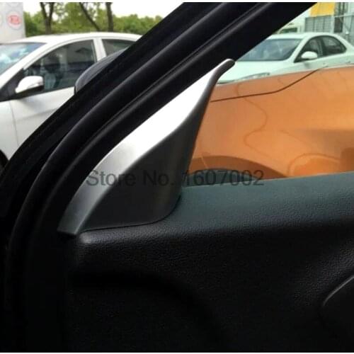 For Jeep Cherokee 2014 2015 ABS Chrome Car Chrome Inner A Pillar Triangular Molding Trim Cover Protection Decoration Accessories