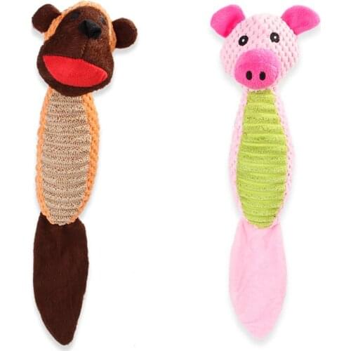 Pets Dogs Toys Small New Style Pet Toy Small And Medium Dog Teddy Wear-Resistant Bite Resistant Plush Sounding Toys Supplies