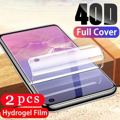 Hydrogel film soft full cover for Samsung Galaxy M51 M40 M31 M30S M30 M21 M20 M11 M10S M10 phone screen protector Not Glass