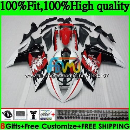 Injection For YAMAHA YZF R3 R25 R 25 Shark red cool YZFR25 14 15 16 17 113BS.9 YZF-R3 YZF-R25 YZFR3 2014 2015 2016 2017 Fairings