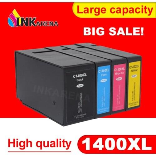 INKARENA PGI 1400XL Compatible Ink Cartridge For Canon PGI-1400 XL MAXIFY MB2040 MB2340 MB2140 MB2740 Printers With Chips