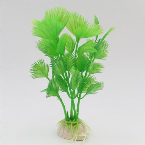 6 pcs Artificial Aquarium Green Plants Water Plants for Fish Tank Aquarium Decoration Ornament Landscape