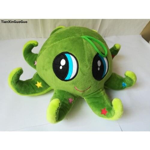 Lovely cartoon stars octopus about 30cm plush toy soft doll baby toy birthday gift h2478