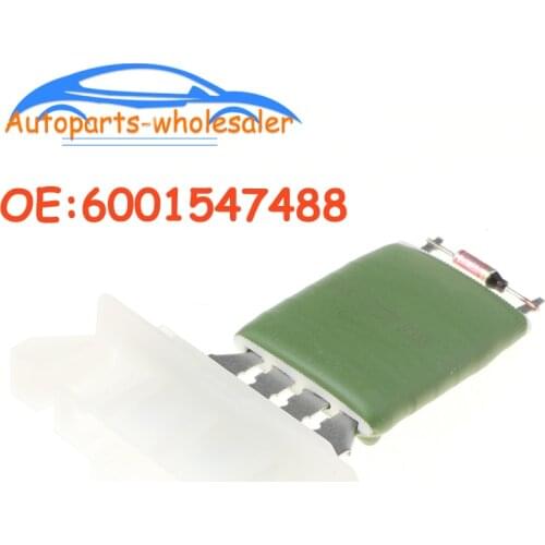New 6001547488 64111499121 For DACIA Duster Logan Sandero Wagon Heater Blower Regulator Resister car accessories
