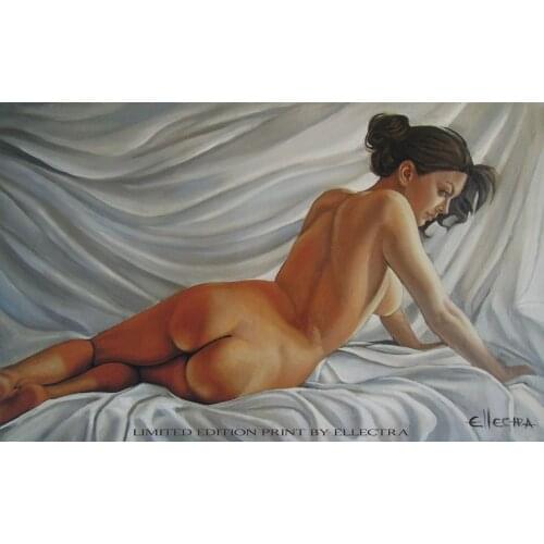 NUDE EROTIC OIL LARGE CANVAS PAINTING YH441