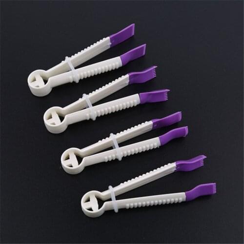 10pcs/set Tweezers Cake Flower Lace Clip Engraving Cake Cookies Pastry Cutter Tool Baking Accessories Cake Decoration Kit Set