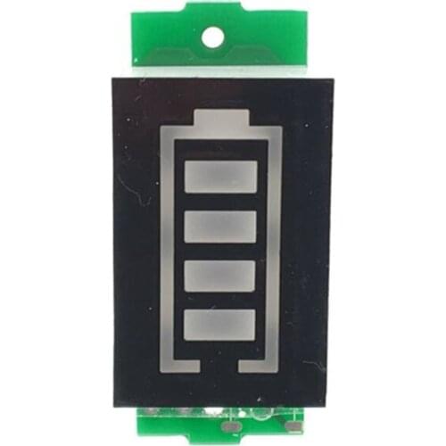 Taidacent 12V 24V 36V 18650 Li-po Li-ion Lithium Battery Packs Capacity Indicator Display Circuit Board Battery Indicator 48v