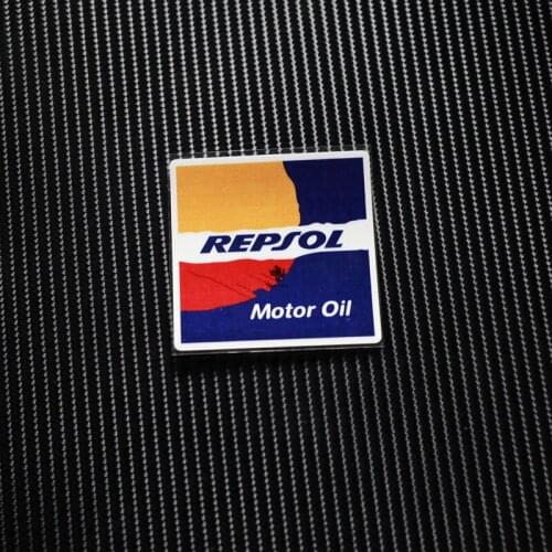 NO.TP075 MOTO GP SBK moto oil Reflective Car Sticker Decals Motorcycle Racing Stickers Motorbike Helmet Windshield ATV