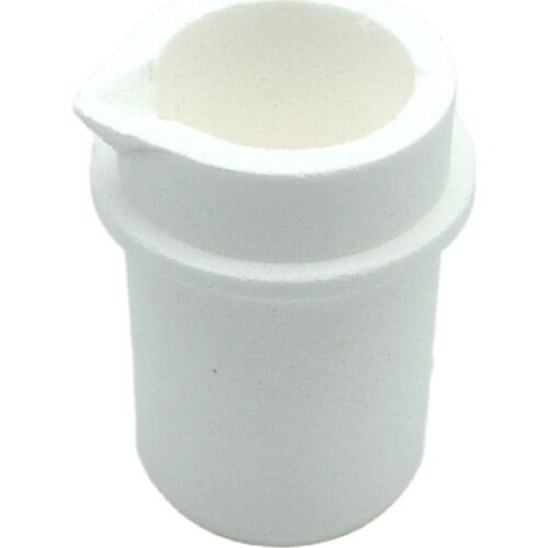 1KG High Temperature Quartz Silica Melting Crucible For Gold Silver Copper Aluminum