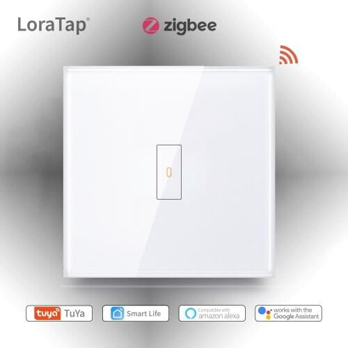 ZigBee 3.0 Tuya Smart Life Light Switch with Touch Panel 1 2 3 Gang App Remote Control Timer Works with Google Home Alexa MQTT
