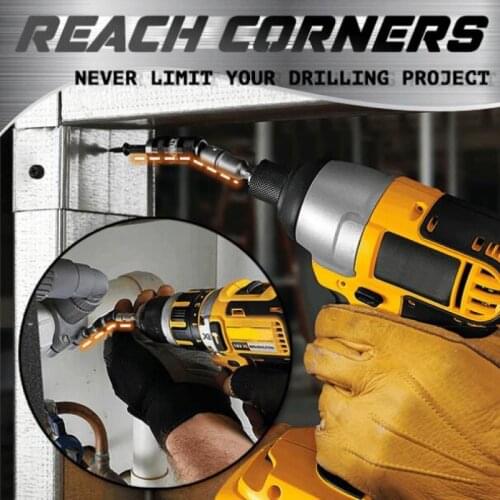 1/4" Magnetic Screw Drill Tip Quick Change Locking Bit Holder Extension Drill Screw Tool Magnetic Pivot Drill Bit Holder