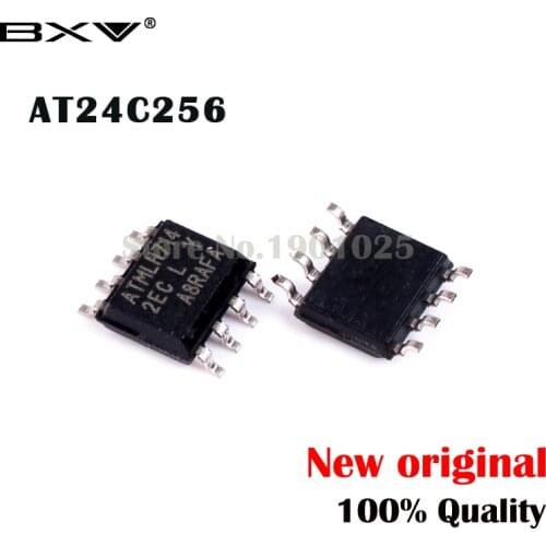 10PCS AT24C256N-SU27 SOP8 AT24C256 AT24C256N-10SU-2.7 AT24C256N 24C256 SMD new and original