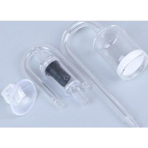 4 In 1 Aquarium DIY CO2 Diffuser Glass Tank Bubble Reactor Solenoid Regulator Moss CO2 Atomizer For Fish Tank Live Plants