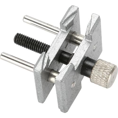 #4039 Small Watch Case Metal Movement Clip Holder Watchmaker Clamp Repair Tool Fixed Base 6-20mm Opening Range