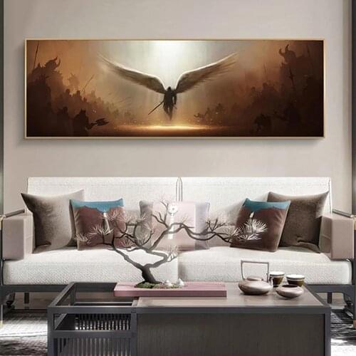 5D DIY Diamond Painting The Archangel Of Justice 3d Diamond Embroidery Warrior Square Round Drill Mosaic Cross Stitch Home Decor