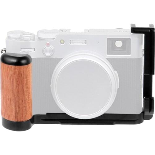 BGNing Quick Release L shape Plate Holder Grip Tripod Bracket Support for Fujifilm X-T200 XT200 for FUJI X-100V X100V SLR Camera