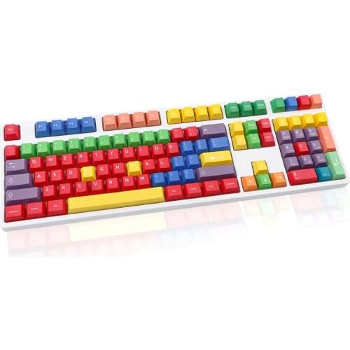 GMK-KEY HANDARBEIT Dye Sublimation pbt Keycap Cherry Profile For Cherry Mx Switches Keyboard dz60 gk61 Tkl87 108 iso Keycaps