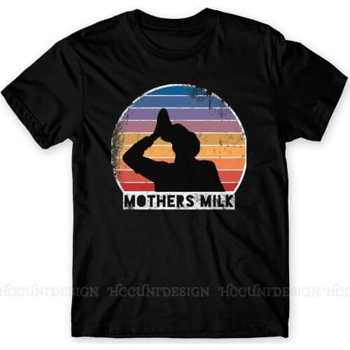 Mothers Milk Shoey Cool Print Cotton T-Shirt Camiseta Hombre Daniel Ricciardo Shoey F1 Men Fashion Graphic T Shirts Streetwear