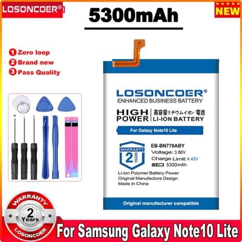 LOSONCOER Samsung Galaxy Note10 Lite Batteries